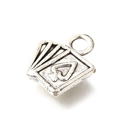 Tibetan Style Alloy Pendants TIBE-L008-19AS-1
