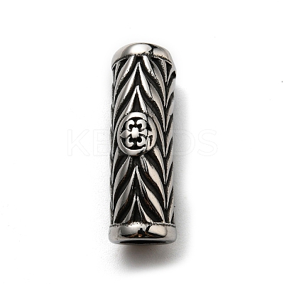 304 Stainless Steel Beads STAS-D166-50AS-1