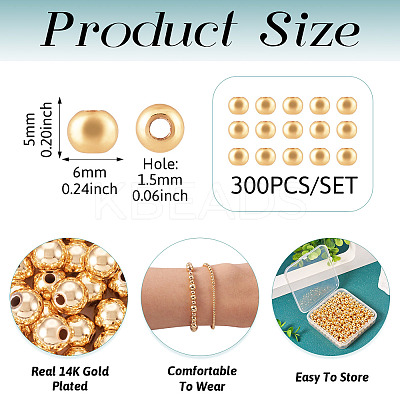 Rack Plating Brass Beads KK-TA0001-88G-05-1