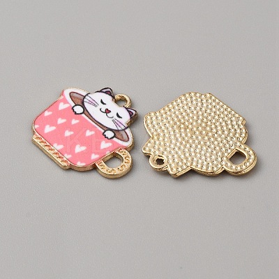 Alloy Enamel Pendants ENAM-WH0061-30D-1