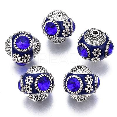 Handmade Indonesia Round Beads IPDL-R400-16-1