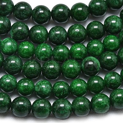 Natural Malaysia Jade Beads Strands G-L645-A01-6mm-17-1