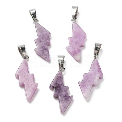 Natural Phosphosiderite Pendants G-C057-01P-08-1