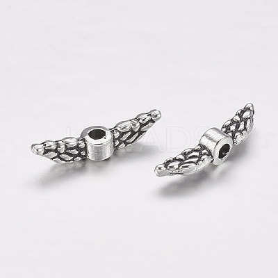 Tibetan Style Alloy Beads TIBEB-S039-036AS-NR-1