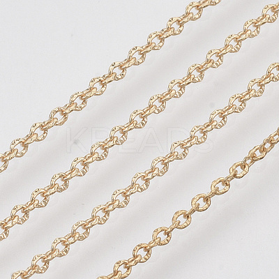 3.28 Feet Brass Cable Chains X-CHC-T008-04G-1