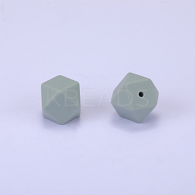 Hexagonal Silicone Beads SI-JX0020A-43-1