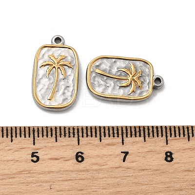 304 Stainless Steel Pendants STAS-D288-02GP-1