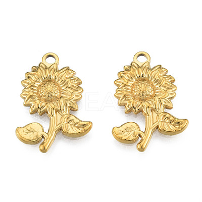 Ion Plating(IP) 201 Stainless Steel Pendants STAS-N098-208LG-1
