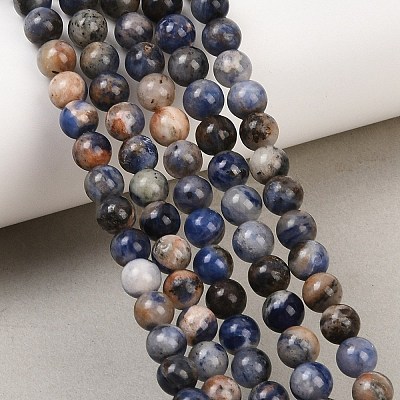 Natural Sodalite Beads Strands G-D481-12A-1