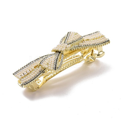 Alloy Crystal Rhinestone Hair Barrettes PHAR-D011-04LG-1