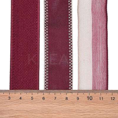 9 Yards 3 Styles Polyester Ribbon SRIB-A014-A04-1