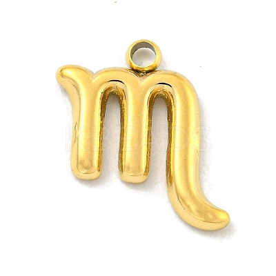 Real 18K Gold Plated PVD Vacuum Plating 304 Stainless Steel Pendants STAS-L278-002G-08-1