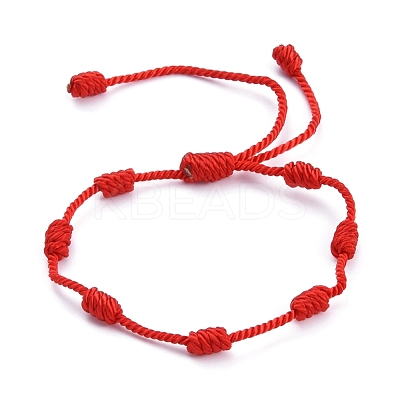 7 Knot Lucky Bracelets BJEW-JB05252-03-1