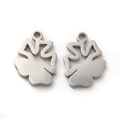 Non-Tarnish 304 Stainless Steel Charms STAS-M089-33P-1