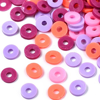Handmade Polymer Clay Beads CLAY-T019-02B-19-1