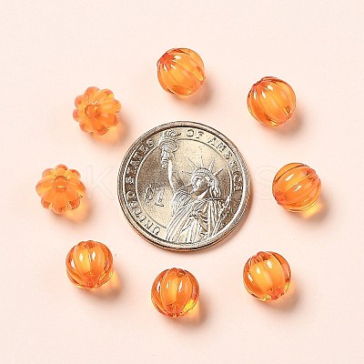Autumn Theme Transparent Acrylic Beads LS-X-TACR-S089-10mm-11-1