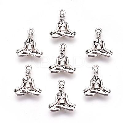 Tibetan Style Alloy Pendants LS-TIBEP-A36593-AS-RS-1