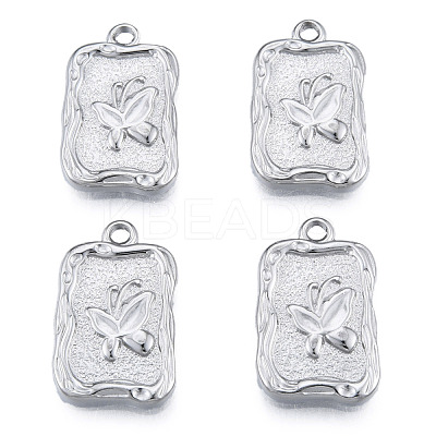 Non-Tarnish 304 Stainless Steel Pendants STAS-N098-204P-1