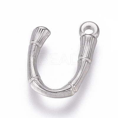 Tarnish Resistant 304 Stainless Steel Pendants STAS-G214-38P-U-1