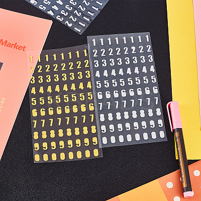 Waterproof Plastic Decorations Stickers DIY-OC0003-05-1