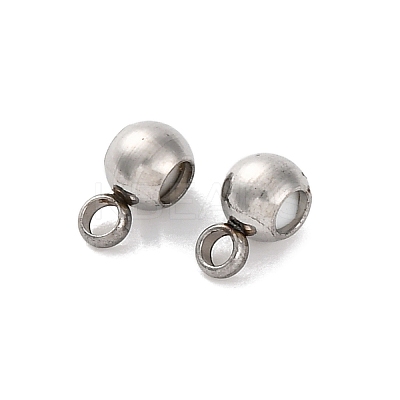 202 Stainless Steel Beads STAS-S151-02P-C-1