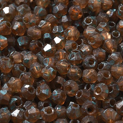 Picasso Baking Paint Glass Seed Beads SEED-A032-02A-18-1