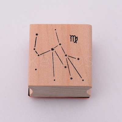 Wooden Stamps DIY-WH0175-46F-1