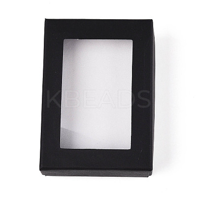 Rectangle Valentines Day Presents Packages Cardboard Jewelry Set Boxes CBOX-S001-90x65mm-02-1