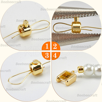 6Pcs 3 Colors 925 Sterling Silver Crimp Beads FIND-BBC0004-70-1