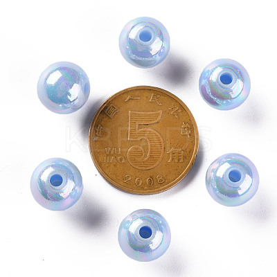 Opaque Acrylic Beads MACR-S370-D10mm-SS2113-1
