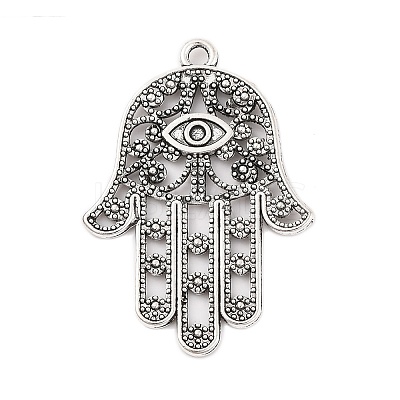 Tibetan Style Alloy Pendants LS-TIBEP-ZN60334-AS-FF-1