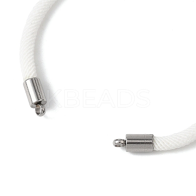 Nylon Round Cord Slider Bracelet Making AJEW-JB01461-03-1