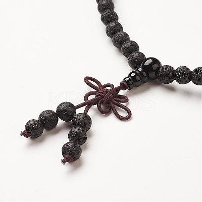Yoga Chakra Jewelry BJEW-G554-05E-1