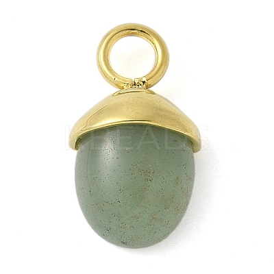 Natural Green Aventurine Pendants STAS-L277-07G-07-1