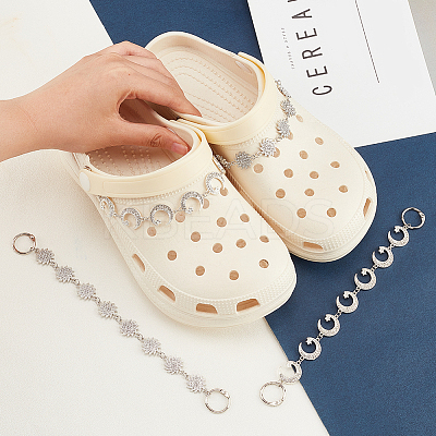 Sun & Moon with Star Shoe Decoration Chain FIND-AB00020-01-1
