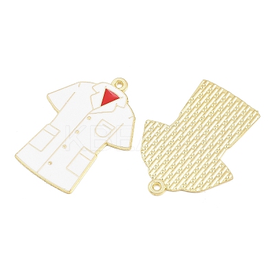 Medical Theme Alloy Enamel Pendants AL-CBA2919-03G-12C-1