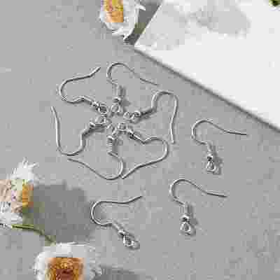 Iron Earring Hooks E135-NF-1