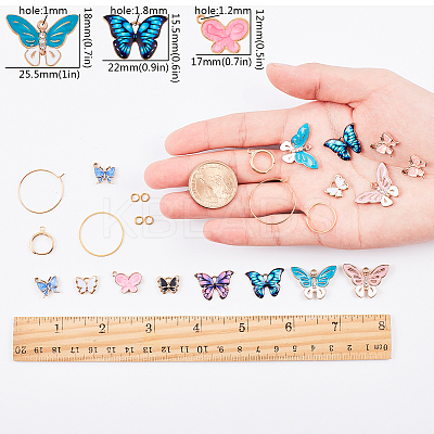 DIY Earring Making Kits DIY-SC0011-83-1