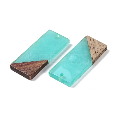 Resin & Wood Pendants WOOD-F015-09F-1