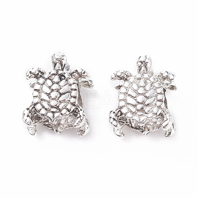 Tibetan Style Alloy European Beads PALLOY-H170-23P-1