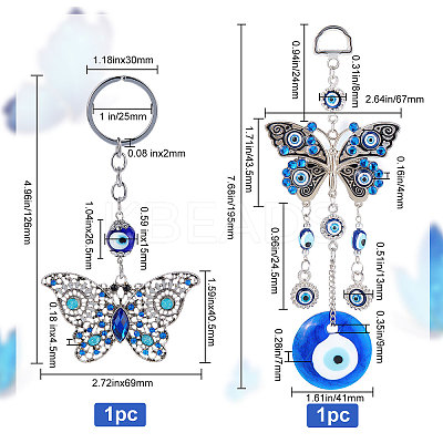 Alloy Pendant Decorations HJEW-GF0001-28-1