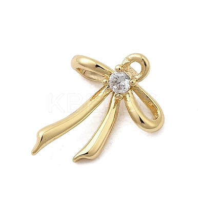 Brass Micro Pave Cubic Zirconia Pendants KK-A275-19A-G-1