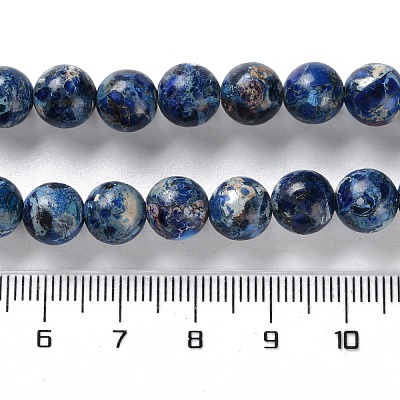 Dyed Natural Regalite/Imperial Jasper/Sea Sediment Jasper Beads Strands G-B124-C01-11-1