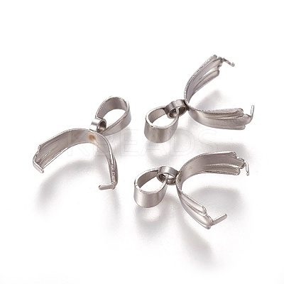 Tarnish Resistant 304 Stainless Steel Pinch Bails STAS-L226-054P-1