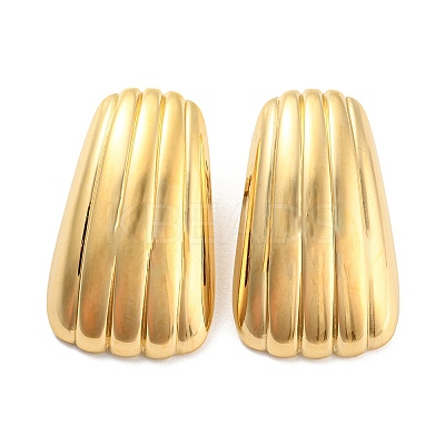 304 Stainless Steel Stud Earring for Women EJEW-C067-17G-1