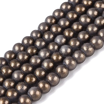 Baking Paint Glass Pearl Beads Strands DGLA-ZX001-05B-20-1