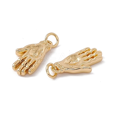Brass Pendants KK-G439-45G-1