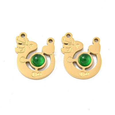 Ion Plating(IP) 304 Stainless Steel Pendants STAS-S135-19G-1