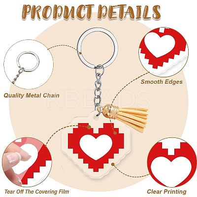 DIY Keychain Making Kits KEYC-CN0001-12C-11-1