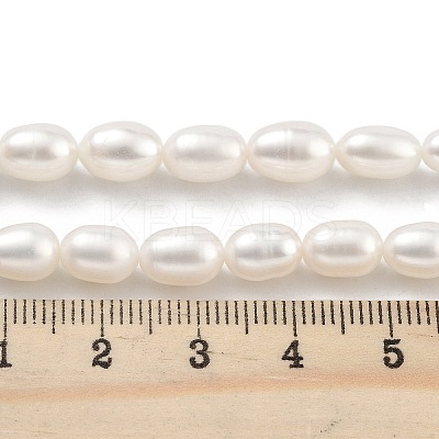 Natural Cultured Freshwater Pearl Beads Strands PEAR-P062-08L-1